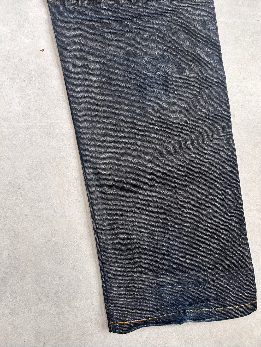 Naked & Famous Super Guy Left Hand Twill Selvedge Jeans Sz 38 Raw Denim - Picture 12 of 16